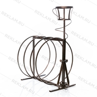 кованая стоянка для велосипедов