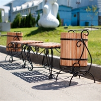 уличная кованая мебель