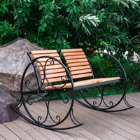 кресло-качалка парковая