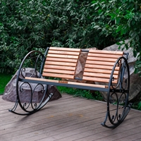 кресло-качалка уличная