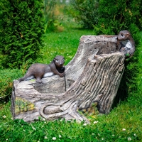 фонтан в эко-стиле