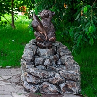 уличный фонтан