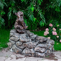 декоративный уличный фонтан