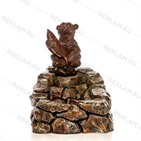 уличный фонтан под камень