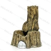 декоративный фонтан под дерево