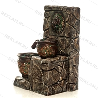 каменный фонтан львиная голова