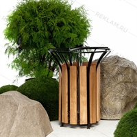 кованая урна с пепельницей