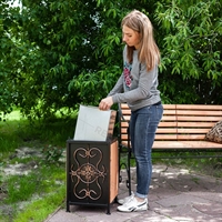 урна с алюминиевой вставкой урна с алюминиевой вставкой