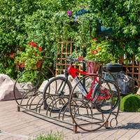 кованая велопарковка кованая велопарковка