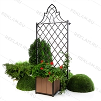 настенная декоративная решётка