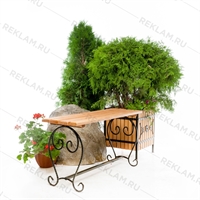 парковая мебель из металла