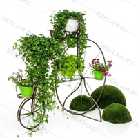 кованая большая цветочница