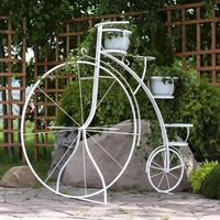 кованая цветочница велосипед