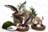 аист пластиковый