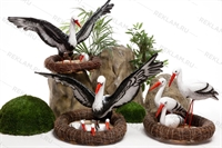 декоративные фигурки для сада купить недорого аисты