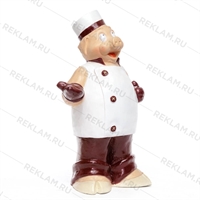 объемная реклама свинки повара