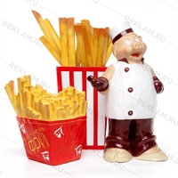 ростовая рекламная фигура