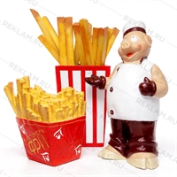 рекламные фигуры из пластика