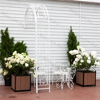 пристенная полуарка