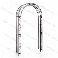 кованая цветочная арка
