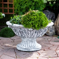 цветочные вазоны из пластика