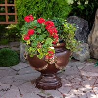 цветочные вазоны из бетона