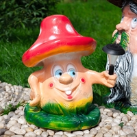 ландшафтный светильник гриб