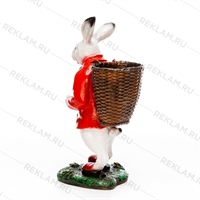 объемная фигура заяц-кашпо
