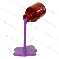 рекламный стоппер тюбик лака