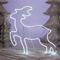 новогодний олень светящийся новогодний олень светящийся