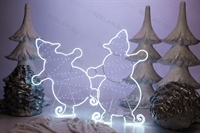 световой снеговик купить