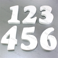 Цифры из пенопласта - фото 16085