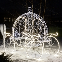 световые фигуры карета