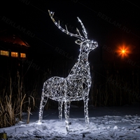 световой олень