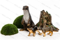 пластмассовые фигурки животных для сада и дачи