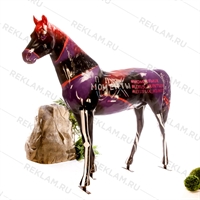 садовая фигура лошадь