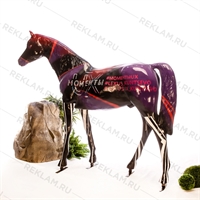 купить садовая фигура лошади большая