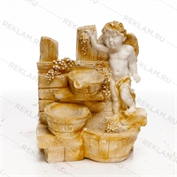 фонтан на солнечных батареях для садовых прудов