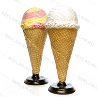 рекламный муляж мороженого