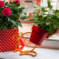 Подставка под цветы Мышка - фото 18239