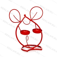 Подсвечник Мышка 607-30 - фото 18381