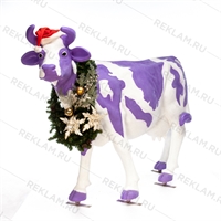 корова для рекламы