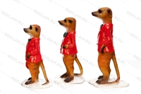 Сурикаты новогодние фигуры