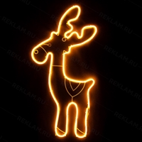 Световая фигура олень