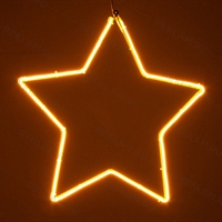 Светящаяся фигура звезда