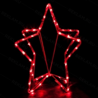 Светодиодная фигура звезда