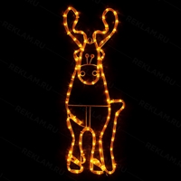 Световая фигура олень Световая фигура олень