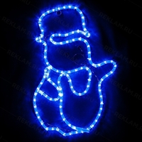 Светодиодная фигура Снеговик Светодиодная фигура Снеговик