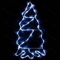 Световая фигура елка