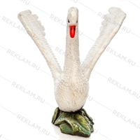 Лебедь объемная фигура